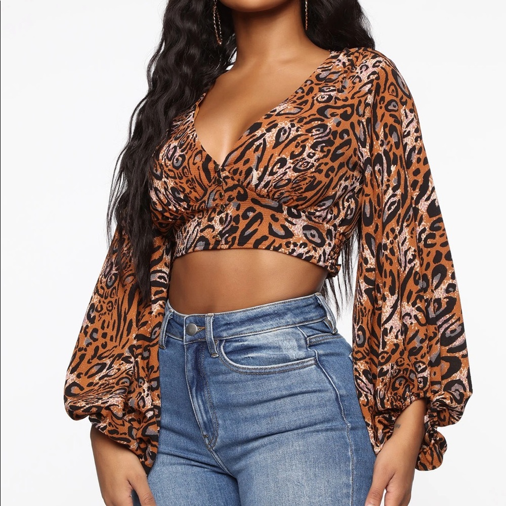 Wild Side Crop Top